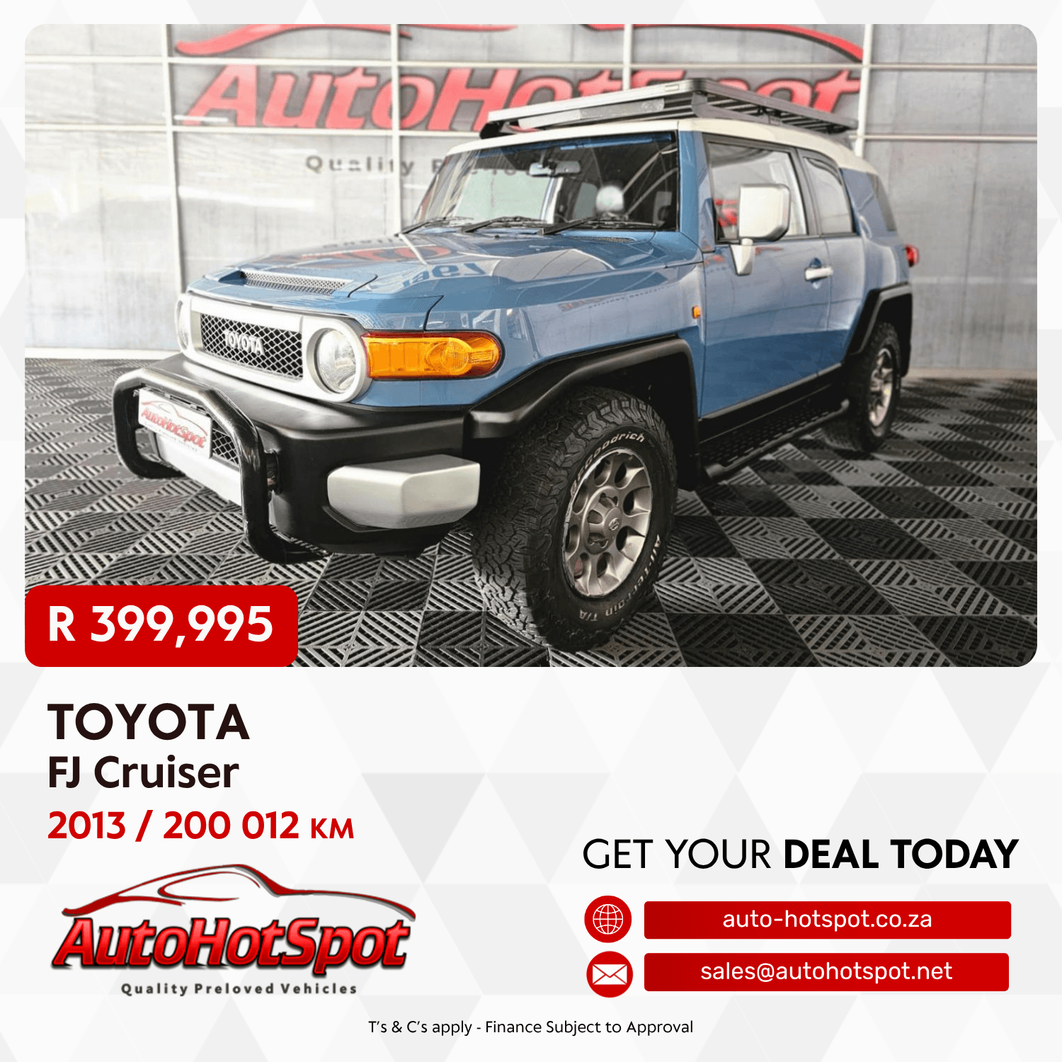 2013 Toyota FJ Cruiser FJ Cruiser