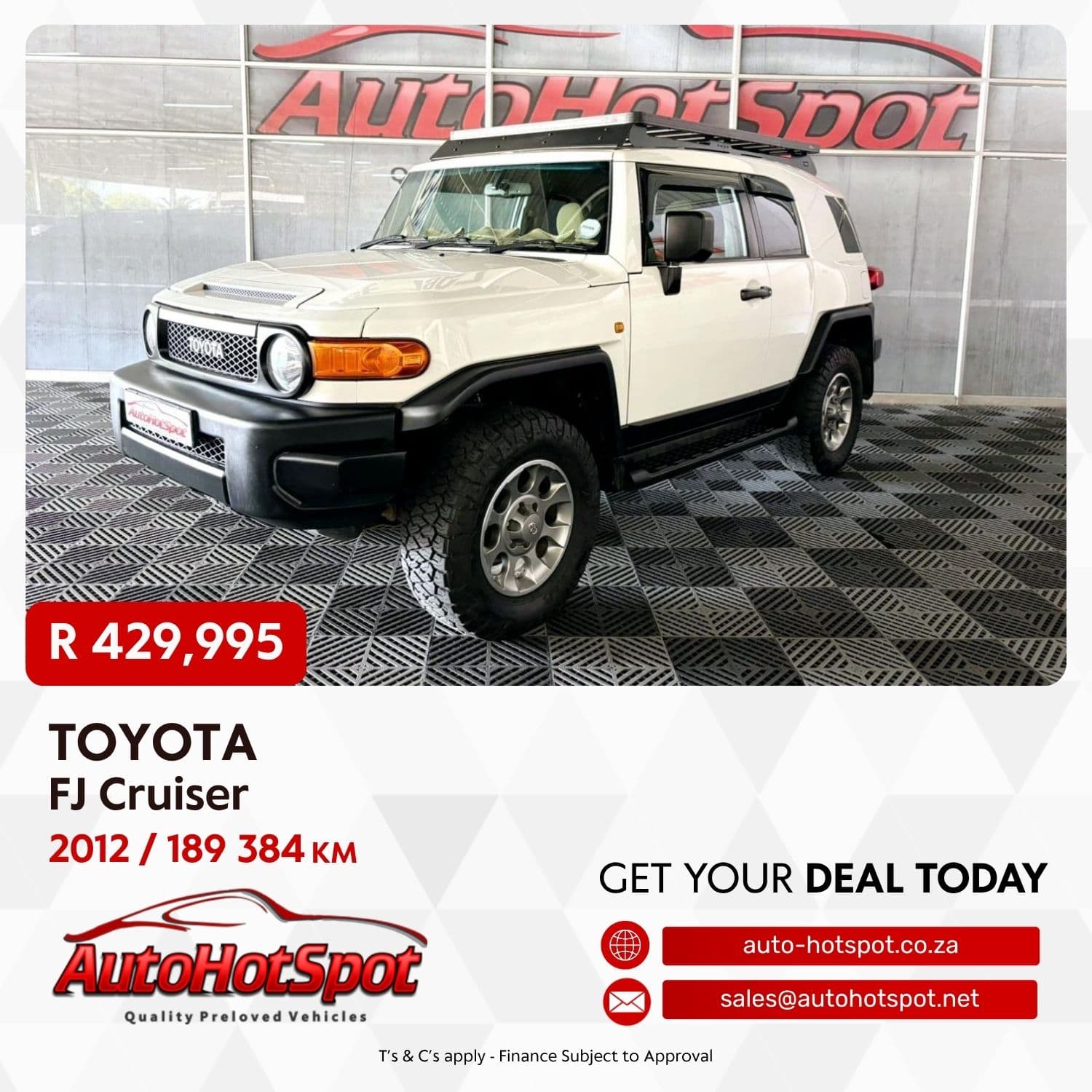 2012 Toyota FJ Cruiser FJ Cruiser
