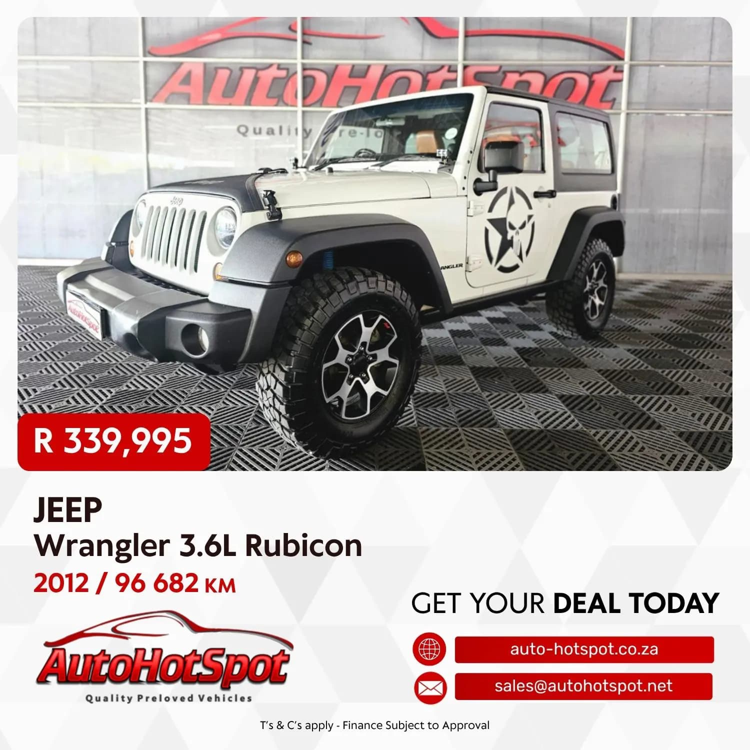 2012 Jeep Wrangler 3.6L Rubicon